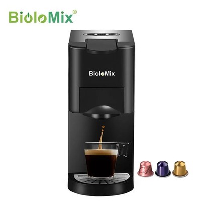 BioloMix 3-in-1 Kaffeevollautomat Espresso/Pulver Kaffeemaschine 19 Bar - 1450W BEST