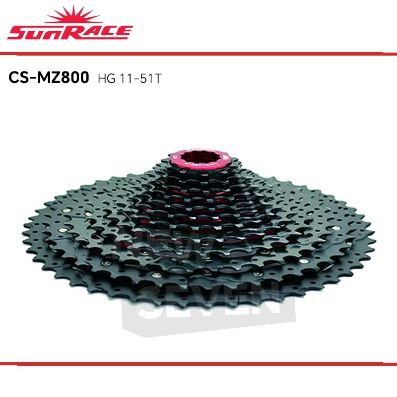 SunRace CSMZ800 12 Speed 11-51T HG Cassette fits Shimano Sram HG MTB Gravel-OEM - Image 4 of 4