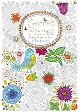 Secret Places (Colouring Book): Adventures in Ink and Imagination (Colouring Boo