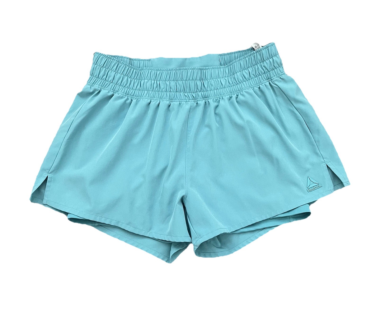 Reebok  Shorts, Underlining Shorts, Light Blue, Size Small (0727)