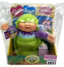 NIB Cabbage Patch Kids Gender Surprise Reveal Girl Or Boy Baby Doll Blue Eyes