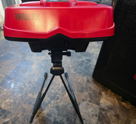 Nintendo Virtual Boy System in Blockbuster Case, + Wario land