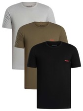 HUGO Pour des hommes Lot de 3 t-shirts de détente, Multicolore