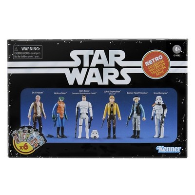 Star Wars The Retro Collection 3,75'' A New Hope Set 6 Actionfiguren