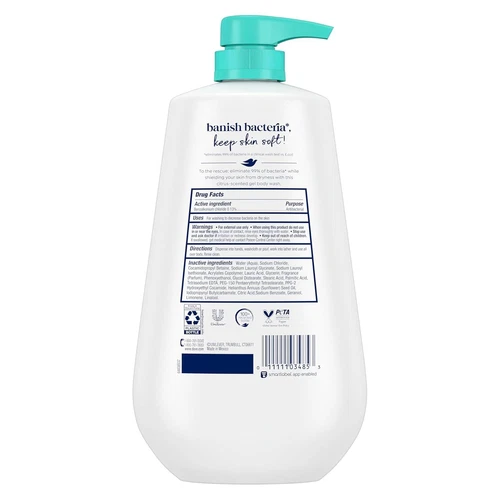 Jabón corporal Dove con bomba antibacteriano para toda la piel 30,6 fl oz (paquete de 1)  Foto 2 de 4