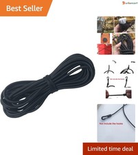 10ft Elastic Bungee Shock Cord - Marine Grade, Versatile Tie-Down DIY Rope