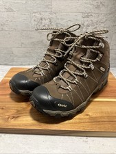 Oboz Women's Bridger Mid B-DRY Hiking Boots Sz 11 Walnut Brown - NEW