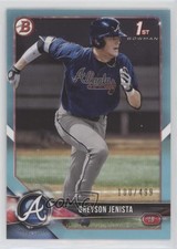 2018 Bowman Draft Sky Blue 100/499 Greyson Jenista #BD-31 0l2