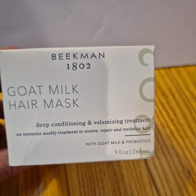 Beekman 1802 Goat Milk Hair Mask Deep Conditioning Volumizing Treatment 9oz NIB