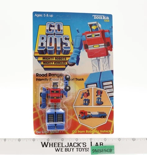 Road Ranger Go Bots Gobots Mighty Robots 1984 Tonka Action Figure NEW SEALED