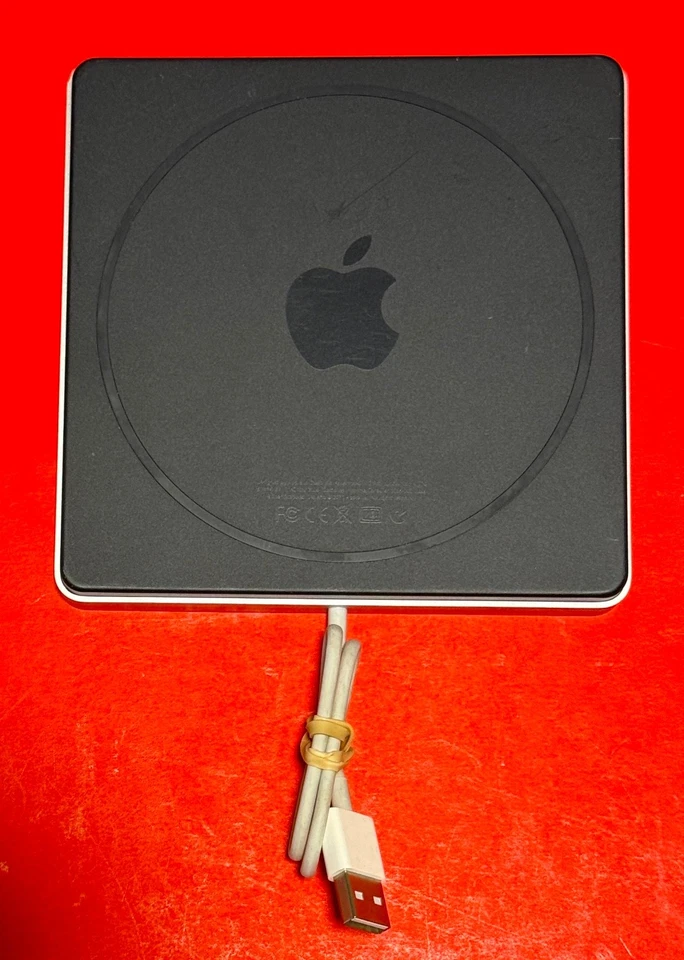 Apple A1379 MD564LL/A SuperDrive USB Externo Probado ¡Funciona Perfecto! Foto 2 de 4
