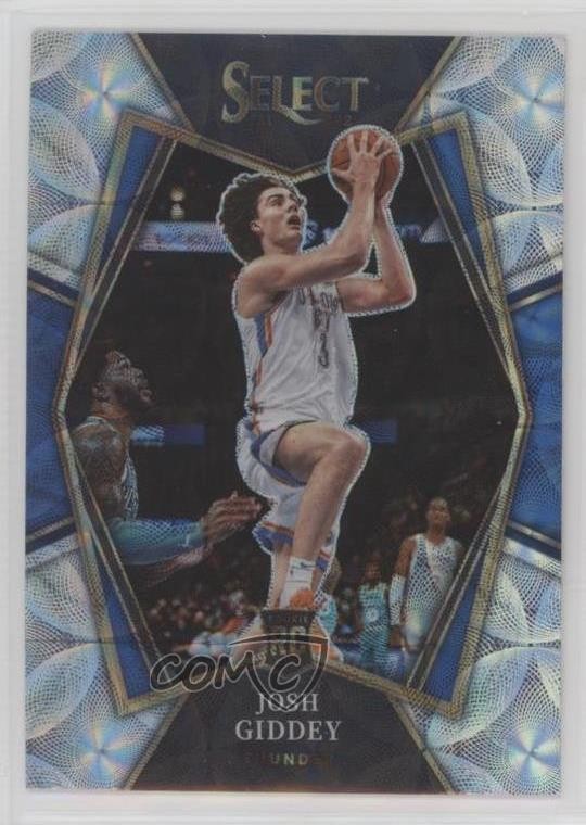 2021-22 Panini Select Premier Level Scope Prizm Josh Giddey #143 02ez