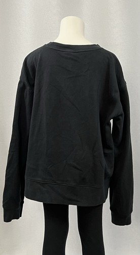 Athletic Works Fleece Sweatshirt Black Size XL (14-16) - Picture 3 of 3
