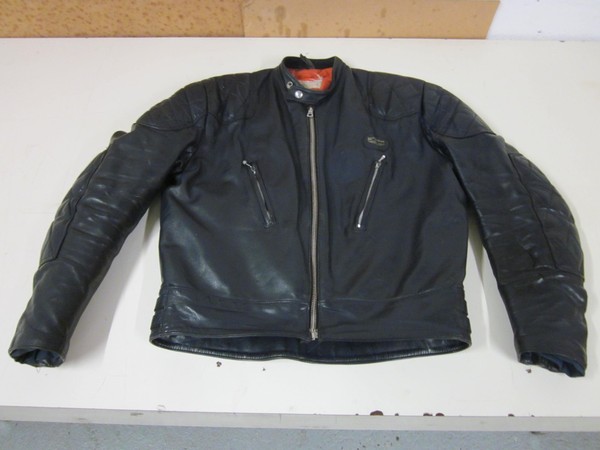 LEWIS LEATHERS Monza Original Vintage Blue Jacke Motorrad Motorrad 1970