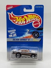 Hot Wheels ’57 Chevy Silver Series II Wild Silver Finish 3/4 #15270