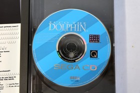 Ecco the Dolphin (Sega CD, 1993) CIB - Attached REG CARD - Scratch-Free Disc 🌟