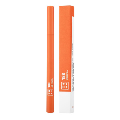 3INA 3INA The Color Pen Eyeliner Marker Color 188 - Orange 1 ml. NEW
