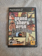 PlayStation 2 Grand Theft Auto San Andreas With Manual No Map