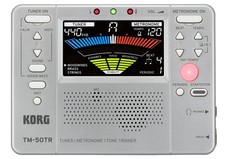 KORG Orchestra Trainer/Tuner/Metro Nome TM-50TR-SL Silver