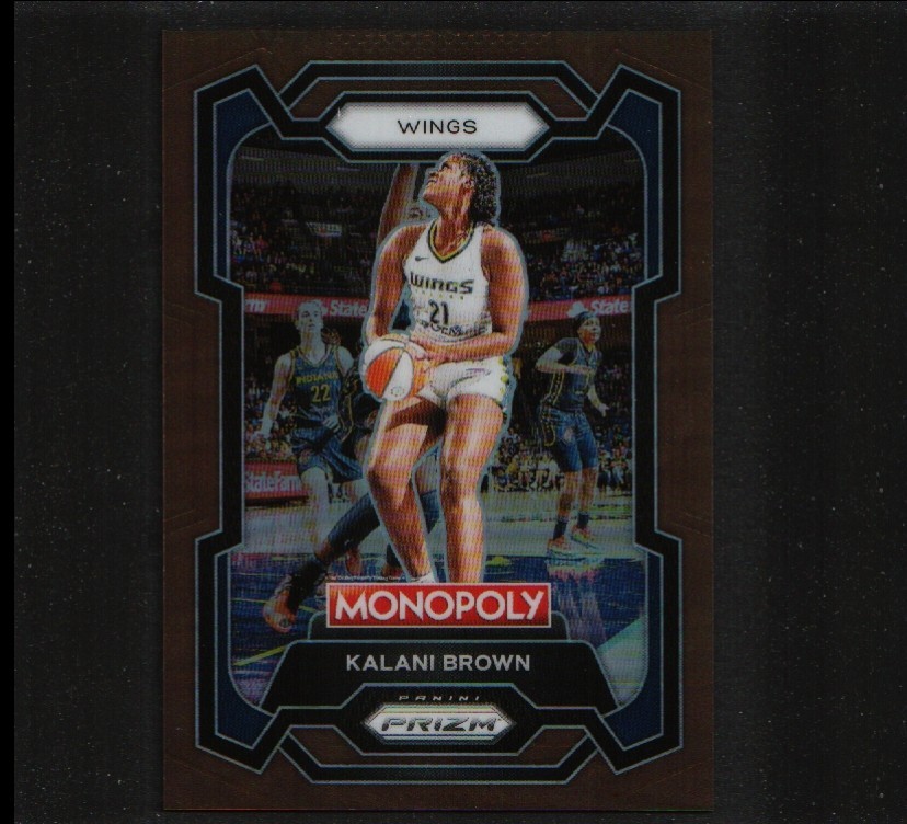 2024 Panini Prizm Monopoly WNBA - Kalani Brown #47 Brown Prizm /249