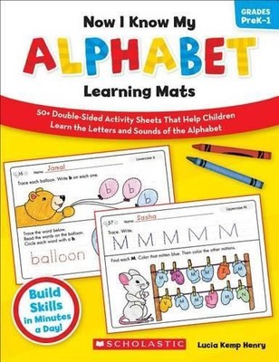 Lucia Kemp Henry Now I Know My Alphabet Learning Mats (Taschenbuch) (US IMPORT)