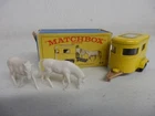 VINTAGE LESNEY - MATCHBOX SERIES - NUMBER 43 - YELLOW - PONY TRAILER W/ BOX - #W
