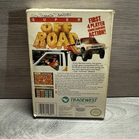 Super Off Road (Nintendo Entertainment System, NES 1989) w/ Box Tested Working