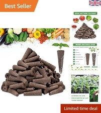 70 Hydroponic Seed Pods - Start Your Indoor Garden with  Peat Sponges 0.40 per sponge