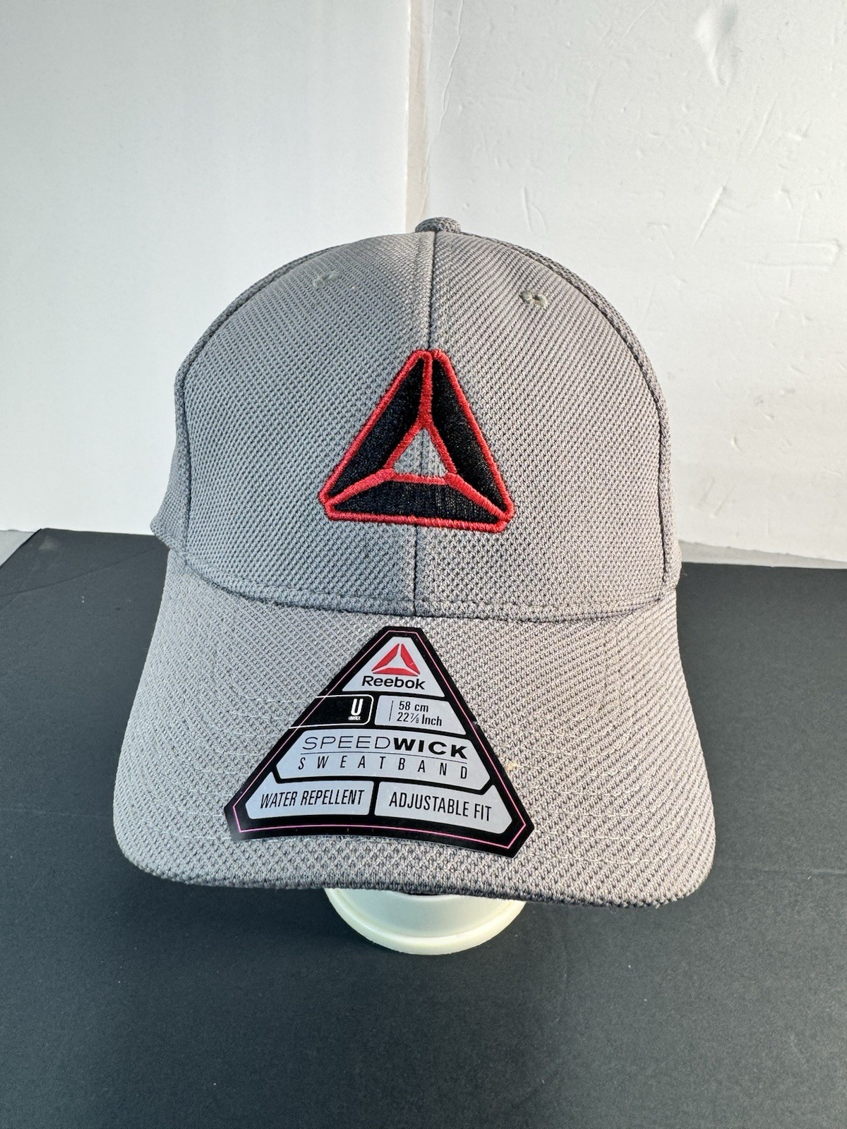 Reebok SpeedWick Sweatband Trucker Hat Baseball Cap Water Repellent Adjustable