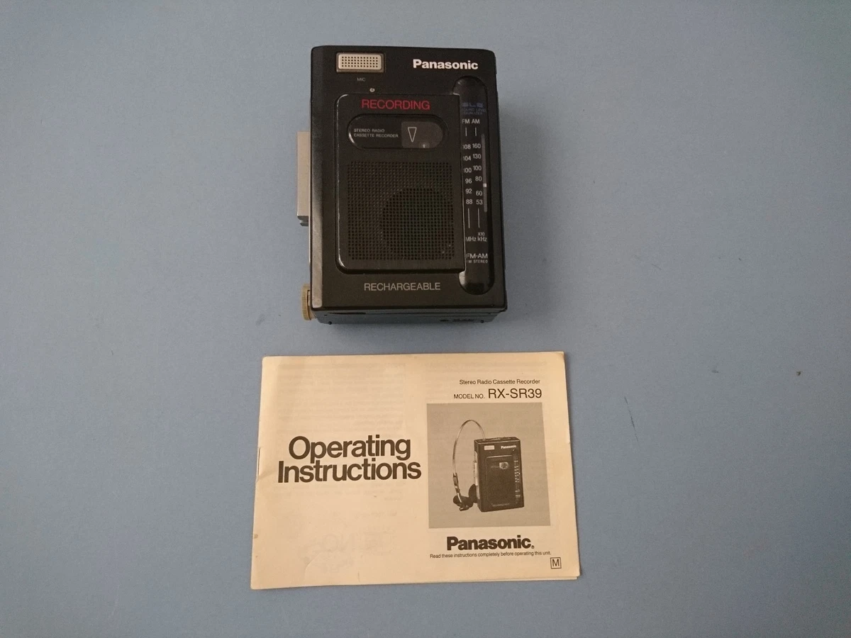 25+ Panasonic Radio & Cassette Player Personal Cassette Players