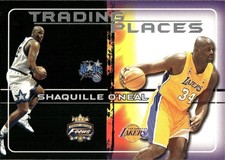 2001-02 Fleer Focus #14 TP Shaquille O'Neal Trading Places