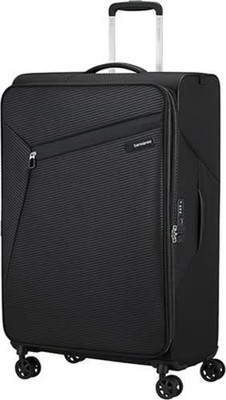 Samsonite Litebeam - Spinner L, Erweiterbar Koffer, 77 cm, 103/111 L, Schwarz