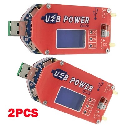 2Pcs USB DC 5V to 3.3V-24V 15W Adjustable Step Up/Down Power Supply Module HOT