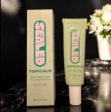 Topicals SEALED Active Scar / Pore Filling Primer 1 Fl Oz / 28 mL NIB