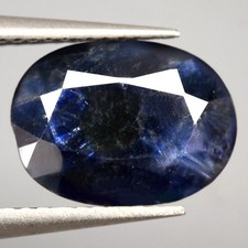 2.45Ct. Natural Sapphire Blue Color Oval Facet Normal Heated Australia Ravishing