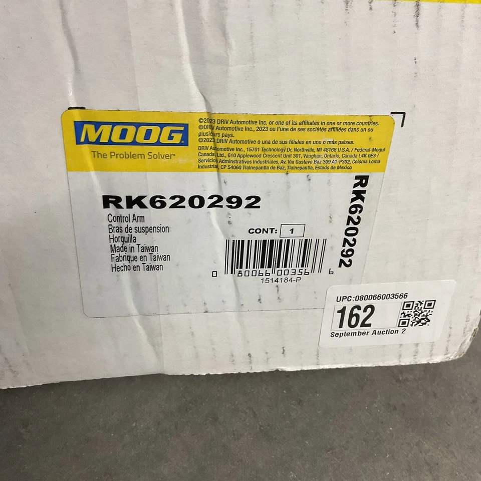 Brazo de control inferior delantero derecho y rótula Moog RK620292 para Buick Riviera 98-99 Foto 3 de 4