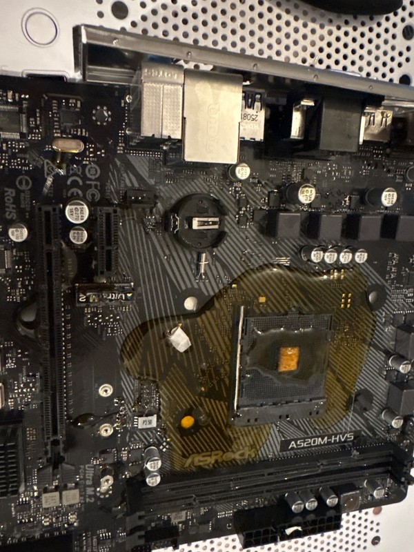 a520 motherboard with the new catxmaster6700xt ready to use