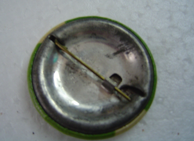 Pin’s Vintage 1932 – Permis De Pêche Non Résident – Wisconsin – Bouton Pinback