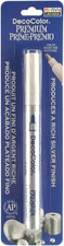 Decocolor Premium Fine Tip Paint Marker, Silver
