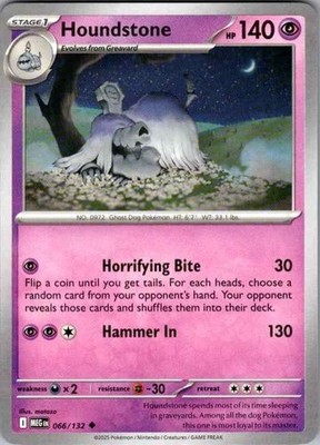 Pokemon TCG Houndstone Regular