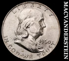 1960-D Silver Franklin Half Dollar - Choice Gem Brilliant Unc++++  #G9204