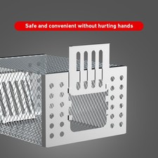 Outdoor Animal Trap, Humane Cage for Catching Rodents  Small Pests