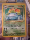 holographic pokemon card Venusaur