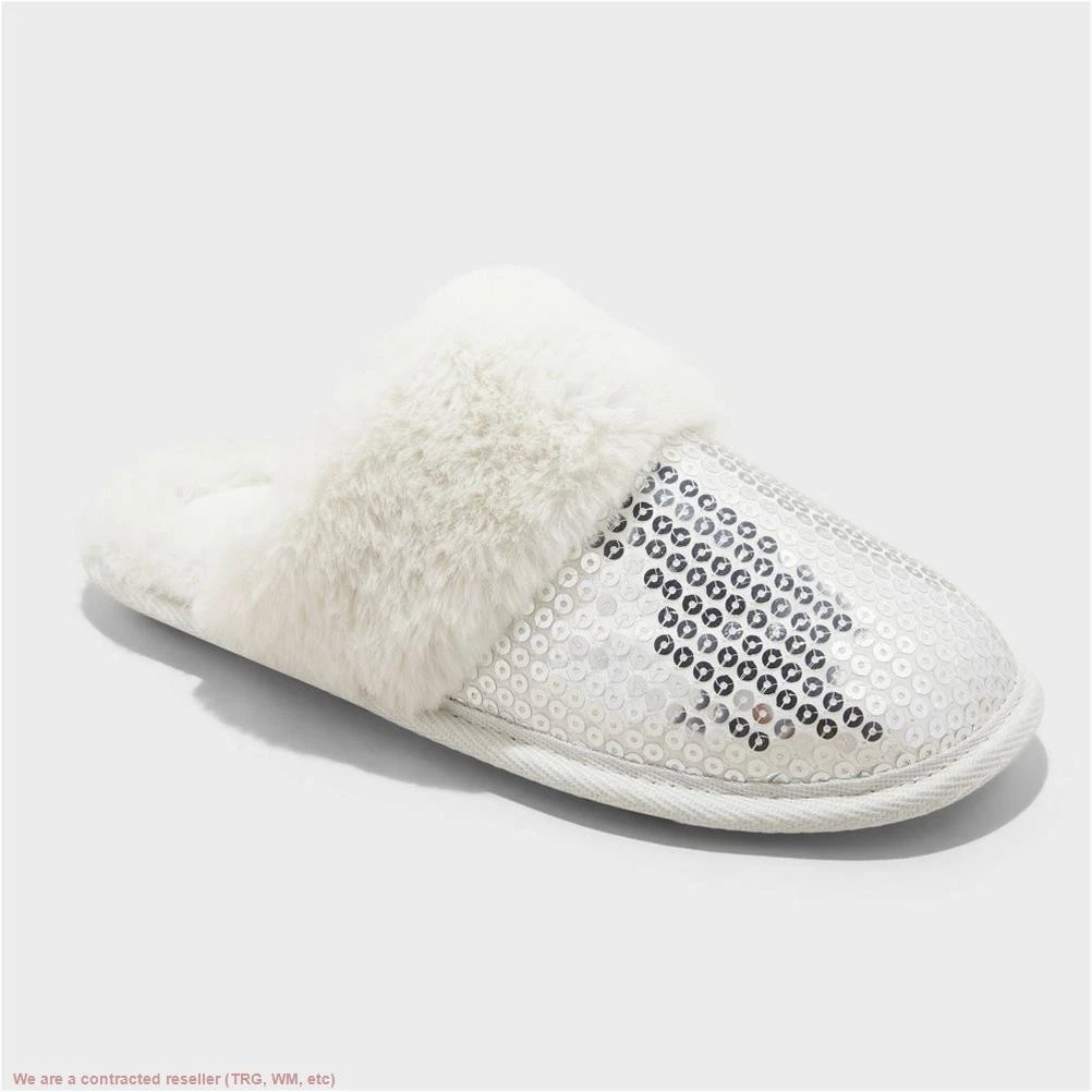 Silver Slippers for Women for sale | eBay