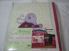 NewJessica Breedlove Design Valance Plum Garden - 58x14 Turtle - Flower NIP