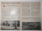 1955 Sunset Crater National Monument Guide With Map — photo 3