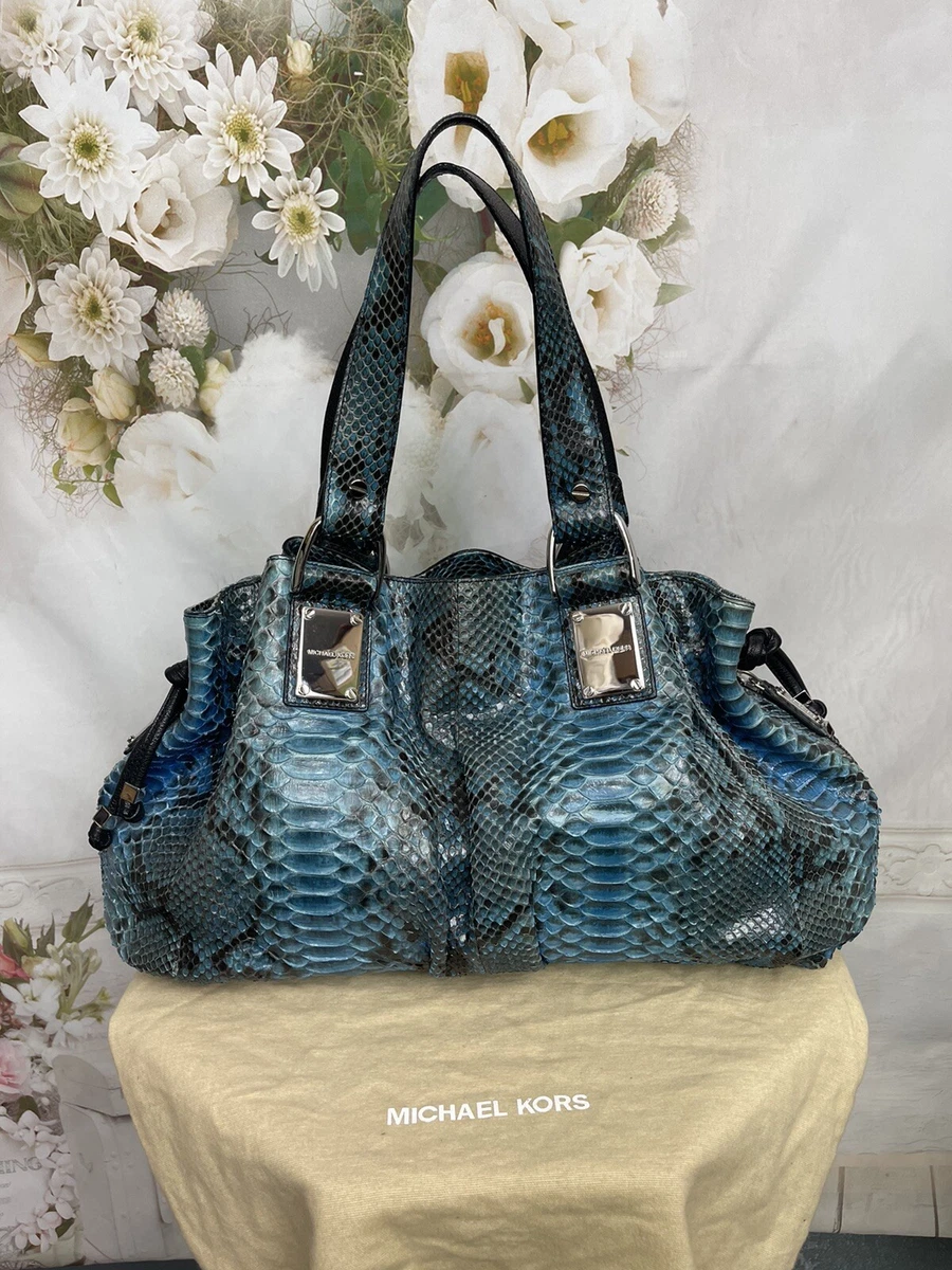Michael kors python bag for cheap sale