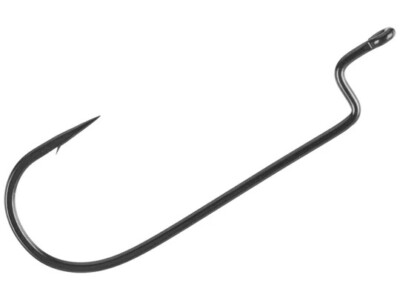 Gamakatsu Nano Alpha Round Bend Offset Worm Hook - Choice of Sizes