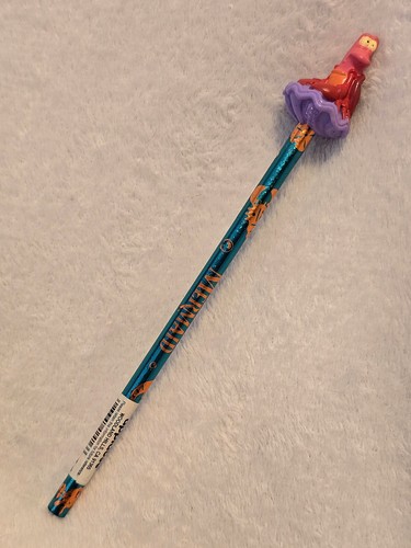 Vintage Disney The Little Mermaid SEBASTIAN Pencil W Topper Applause Unsharpened