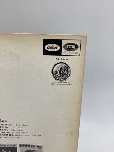 THE BEATLES the Early Beatles (71” U.S. CAPITOL / APPLE VINYL LP STEREO) EX - Picture 7 of 15